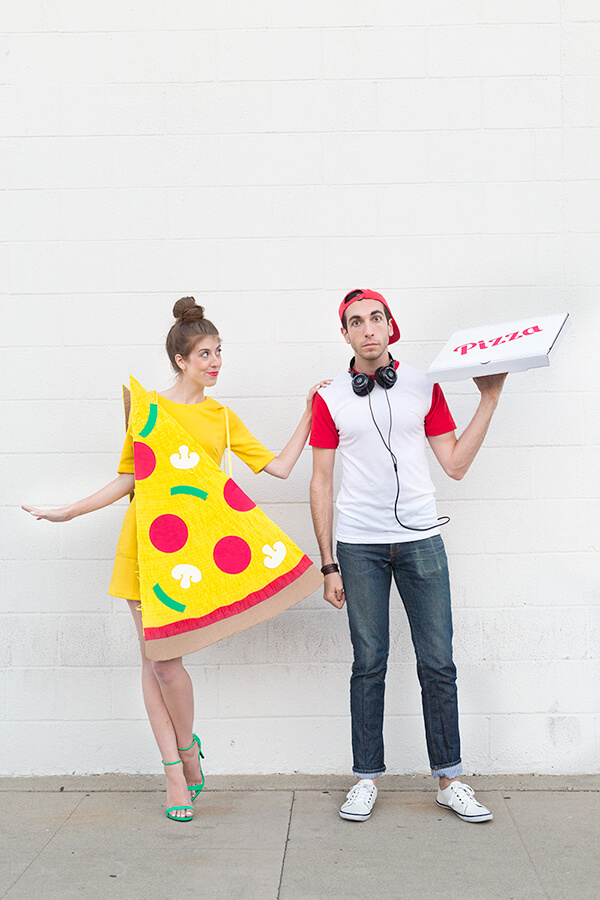 Costum de livrare pizza DIY